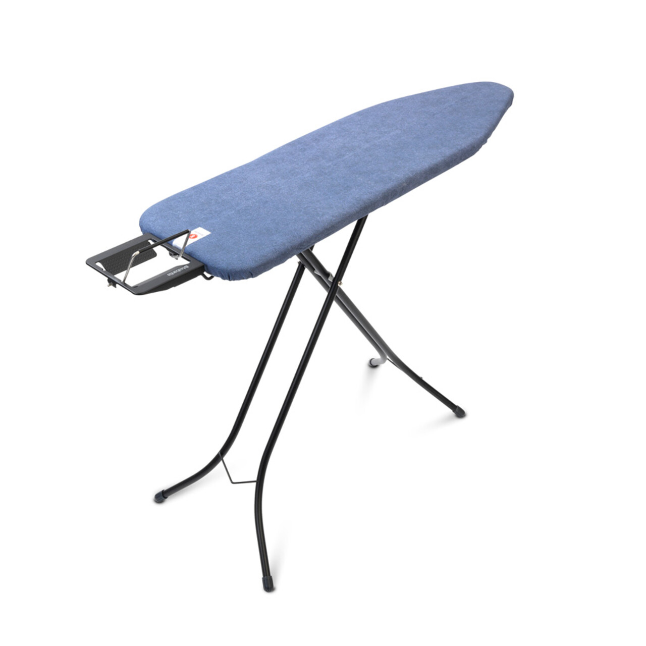 Masa de calcat, Brabantia B, Denim Blue, 124x38 cm, 7 pozitii de reglare, otel/bumbac - imagine 5
